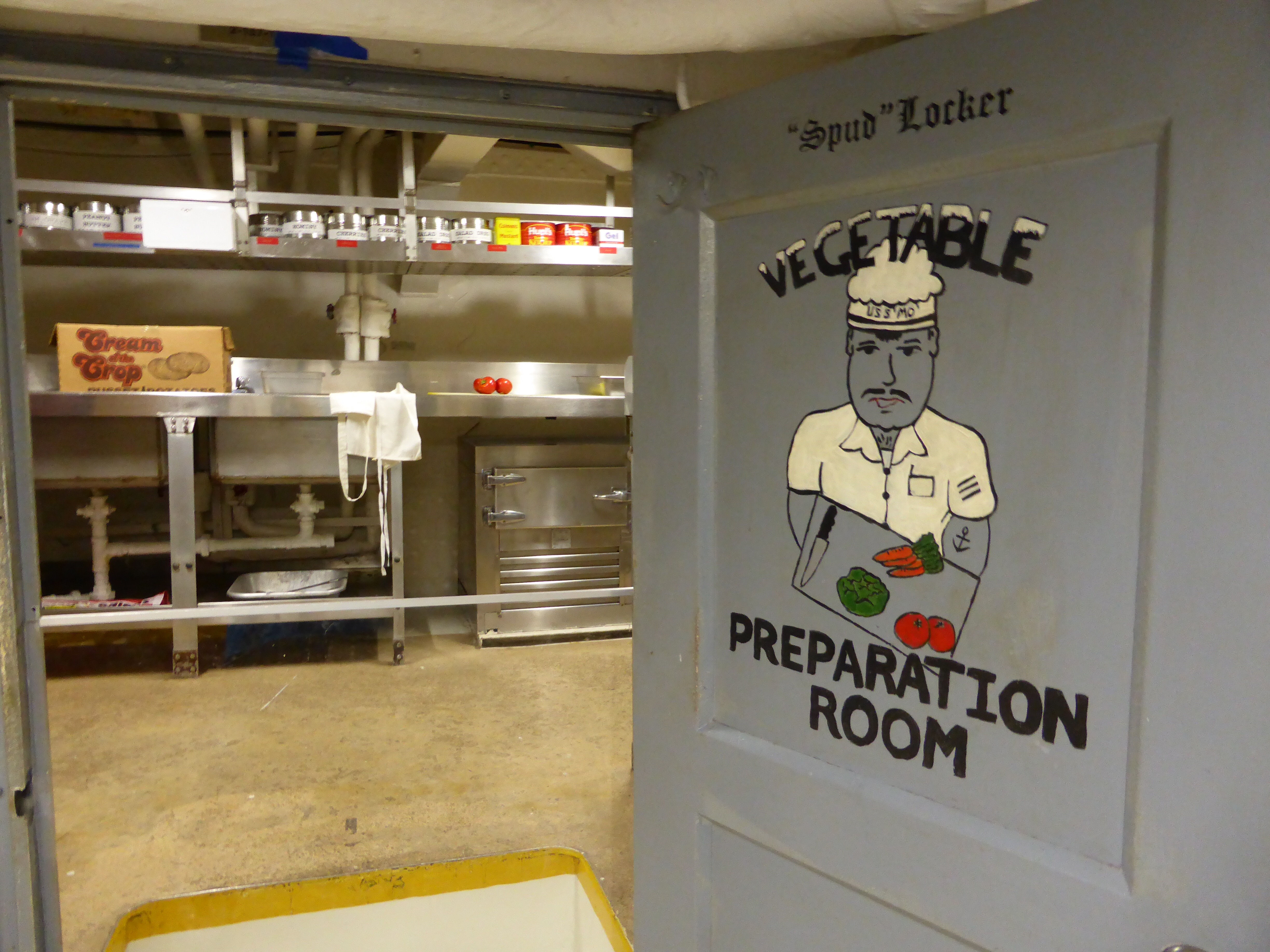 On Board the Missouri